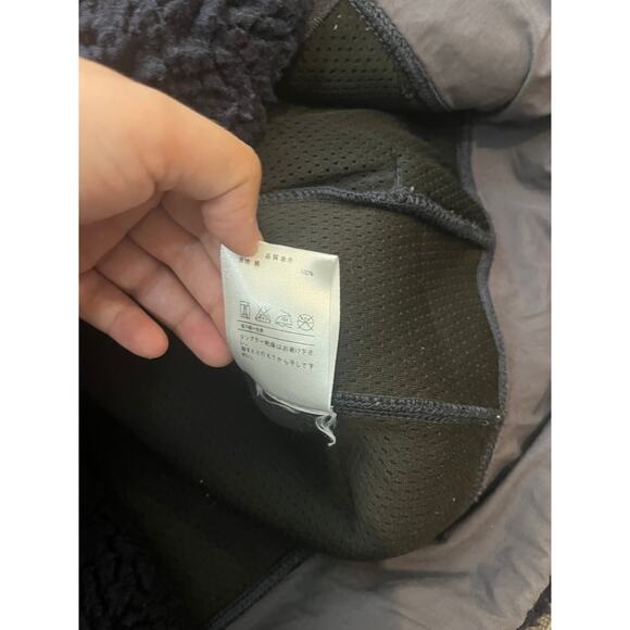 RARE Descendant by Tetsu Nishiyama Teddy Jacket Blue Japan Streetwear Fits L/XL - Picture 8 of 11